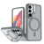 Samsung Galaxy S26+ Bright Color Frosted Skin-feel Camera Bracket Magsafe Phone Case - Grey