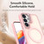 Samsung Galaxy S26+ Bright Color Frosted Skin-feel Camera Bracket Magsafe Phone Case - Pink