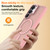 Samsung Galaxy S26+ Bright Color Frosted Skin-feel Camera Bracket Magsafe Phone Case - Pink