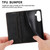 Samsung Galaxy S26+ Business Solid Color Magnetic RFID Leather Phone Case - Black