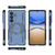 Samsung Galaxy S26+ Butterfly Armor MagSafe Magnetic Ring Shockproof Phone Case - Blue