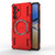 Samsung Galaxy S26+ Butterfly Armor MagSafe Magnetic Ring Shockproof Phone Case - Red