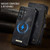 Samsung Galaxy S26+ CaseMe 008 Detachable Multifunctional Leather Phone Case - Black