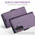 Samsung Galaxy S26+ CaseMe 023 Butterfly Buckle Litchi Texture RFID Anti-theft Leather Phone Case - Purple