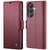 Samsung Galaxy S26+ CaseMe 023 Butterfly Buckle Litchi Texture RFID Anti-theft Leather Phone Case - Red