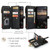 Samsung Galaxy S26+ CaseMe C30 Card Slots Zipper Wallet Leather Phone Case - Black