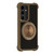 Samsung Galaxy S26+ CD Texture 360 Degree Rotating Holder MagSafe Phone Case - Gold