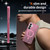 Samsung Galaxy S26+ Clear Glitter Magnetic PC Hybrid TPU Phone Case - Pink