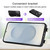 Samsung Galaxy S26+ Cross-body Wristband Holder Square Phone Case - Purple
