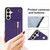 Samsung Galaxy S26+ Cross-body Zipper Square Phone Case with Holder - Purple