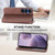 Samsung Galaxy S26+ Cubic Grid Calf Texture Magnetic Leather Phone Case - Brown