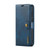 Samsung Galaxy S26+ DG.MING Crazy Horse Texture Detachable Magnetic Leather Case - Blue