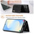Samsung Galaxy S26+ DG.MING M1 Series 3-Fold Multi Card Wallet + Magnetic Phone Case - Black