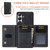 Samsung Galaxy S26+ DG.MING M2 Series 3-Fold Multi Card Bag + Magnetic Phone Case - Black
