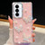 Samsung Galaxy S26+ Diamond Glitter Pearl Butterfly Four-Corner Shockproof Phone Case - Light Pink