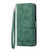 Samsung Galaxy S26+ Dierfeng Dream Line TPU Hybrid PU Leather Phone Case - Green