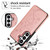 Samsung Galaxy S26+ Double Buckle Butterfly Embossing PU Phone Case - Red