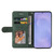 Samsung Galaxy S26+ Dual-color Splicing Flip Leather Phone Case - Green