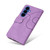 Samsung Galaxy S26+ Dual-color Splicing Flip Leather Phone Case - Purple