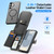 Samsung Galaxy S26+ DUX DUCIS Lawa Series 2 in 1 Wallet Zipper Detachable MagSafe Phone Case with Lanyard - Black