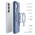 Samsung Galaxy S26+ DUX DUCIS Yind Series MagSafe TPU Hybrid PC Phone Case with Stand - Dark Blue