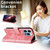 Samsung Galaxy S26+ Embossed Sunflower Leather Phone Case - Rose Gold