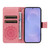 Samsung Galaxy S26+ Embossed Sunflower Pattern Flip Leather Phone Case - Pink