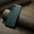 Samsung Galaxy S26+ Fierre Shann FS-027 Cowhide Texture MagSafe Magnetic Phone Case - Green