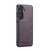 Samsung Galaxy S26+ Fierre Shann FS-027 Cowhide Texture MagSafe Magnetic Phone Case - Purple