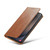 Samsung Galaxy S26+ Fierre Shann PU Genuine Leather Texture Phone Case - Brown