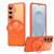 Samsung Galaxy S26+ Gear-Style Stress Relief 360 Rotation Holder MagSafe Phone Case - Orange