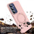 Samsung Galaxy S26+ Gen1.5 Pivot Ring Holder TPU Hybrid PC Phone Case - Pink
