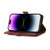 Samsung Galaxy S26+ Genuine Leather Magnetic RFID Leather Phone Case - Coffee