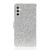 Samsung Galaxy S26+ Glitter Powder Filp Leather Phone Case - Silver