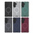 Samsung Galaxy S26+ Grating Solid Color MagSafe Magnetic Phone Case - Black