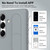 Samsung Galaxy S26+ Intelligent Control Button Wristband Phone Case - Space Gray