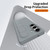 Samsung Galaxy S26+ Intelligent Control Button Wristband Phone Case - Space Gray