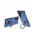 Samsung Galaxy S26+ J-20 Solid Color MagSafe Magnetic TPU+PC Phone Case - Blue