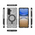 Samsung Galaxy S26+ J-20 Solid Color MagSafe Magnetic TPU+PC Phone Case - Grey