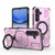 Samsung Galaxy S26+ J-20 Solid Color MagSafe Magnetic TPU+PC Phone Case - Pink