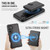 Samsung Galaxy S26+ JEEHOOD J09 Buckle Card Bag MagSafe Magnetic Style RFID Leather Phone Case - Black