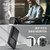 Samsung Galaxy S26+ JEEHOOD J09 Buckle Card Bag MagSafe Magnetic Style RFID Leather Phone Case - Black
