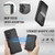 Samsung Galaxy S26+ JEEHOOD J10 Flip Card Bag MagSafe Split RFID Leather Phone Case - Black