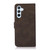 Samsung Galaxy S26+ KHAZNEH Matte Texture Leather Phone Case - Brown
