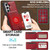 Samsung Galaxy S26+ LC.IMEEKE L3 Series Detachable RFID Card Bag Magsafe Phone Case - Red