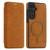 Samsung Galaxy S26+ Linton MagSafe Leather Phone Case - Brown