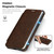 Samsung Galaxy S26+ Linton MagSafe Leather Phone Case - Coffee