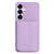 Samsung Galaxy S26+ Litchi Pattern Magnetic Card Bag Holder Phone Case - Purple