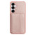 Samsung Galaxy S26+ Litchi Pattern Magnetic Card Bag Holder Phone Case - Rose Gold