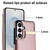 Samsung Galaxy S26+ Metal Buckle Card Slots Phone Case - Rose Gold